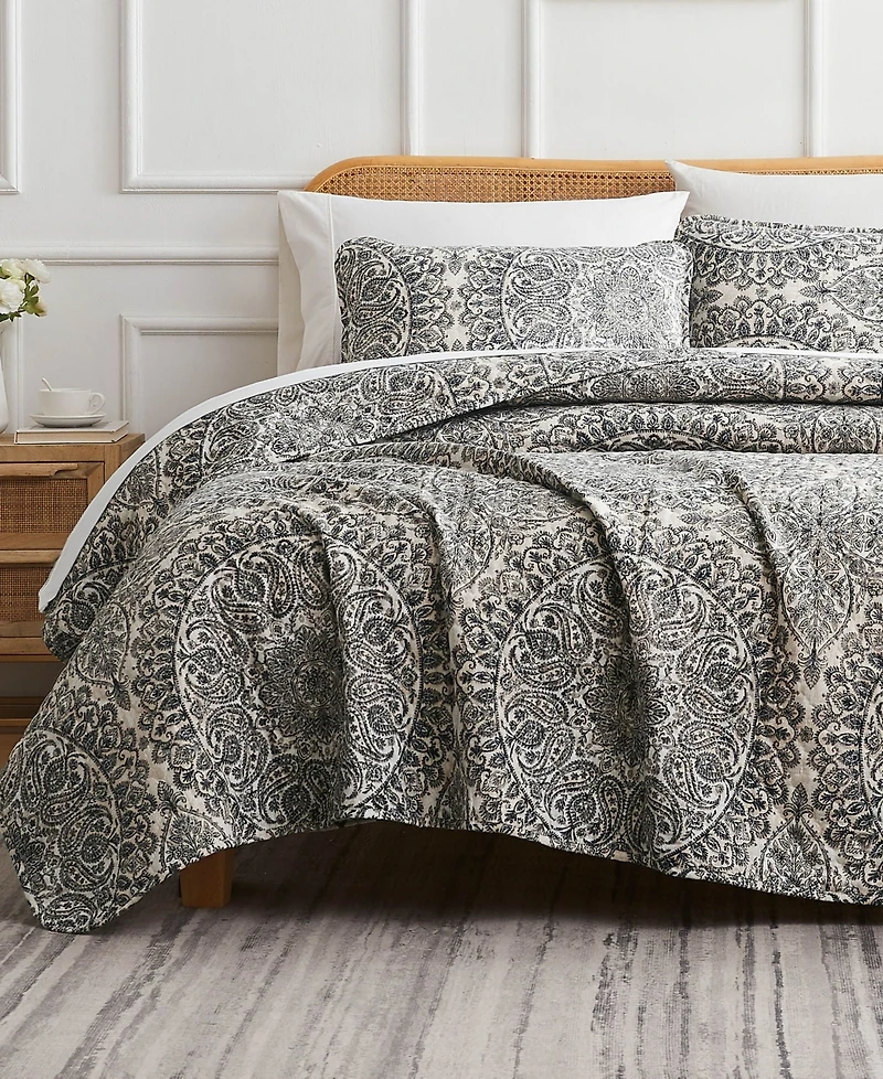 Southshore Fine Linens Ashanti Oversized 2 Piece Quilt Set, Twin/Twin Xl