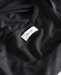 On 34th Women's Scoop-Neck Sleeveless Longline Tank Top, Created for Macy's