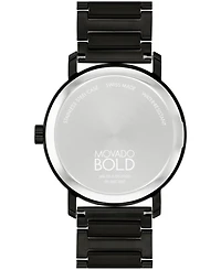 Movado Men's Bold Evolution 2.0 Swiss Quartz Ionic Plated Steel Watch 40mm