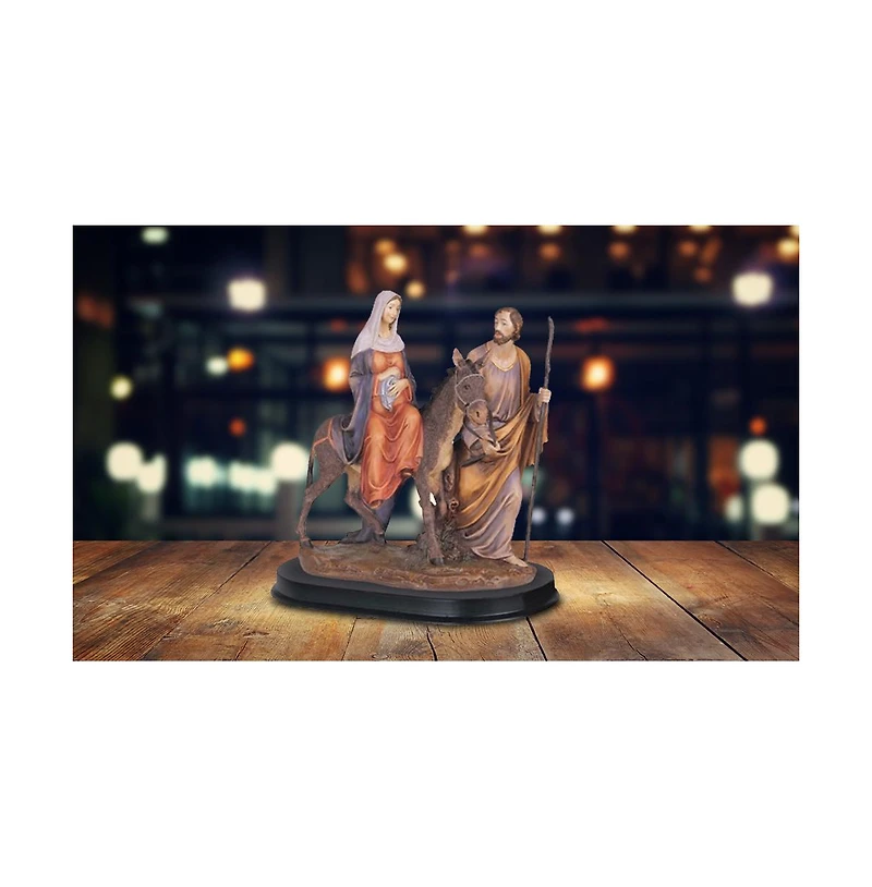 Fc Design 12"H The Pilgrims Statue Holy Figurine Religious Decoration Home Decor Perfect Gift for House Warming, Holidays and Birthdays