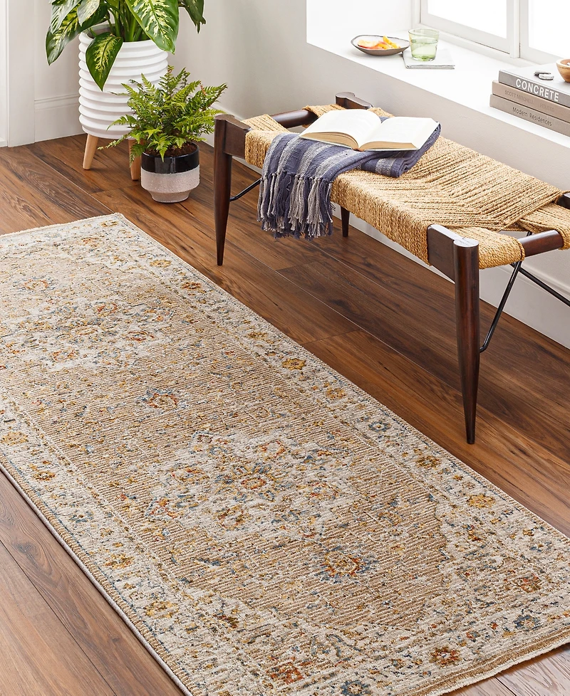 Surya Reina Ren- 2'7" x 7'3" Runner Area Rug