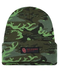 Men's Jordan Camo Oklahoma Sooners Veterans Day Cuffed Knit Hat