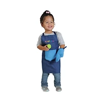 Kaplan Early Learning Lil' Cooks Chef Apron and Accessories Set