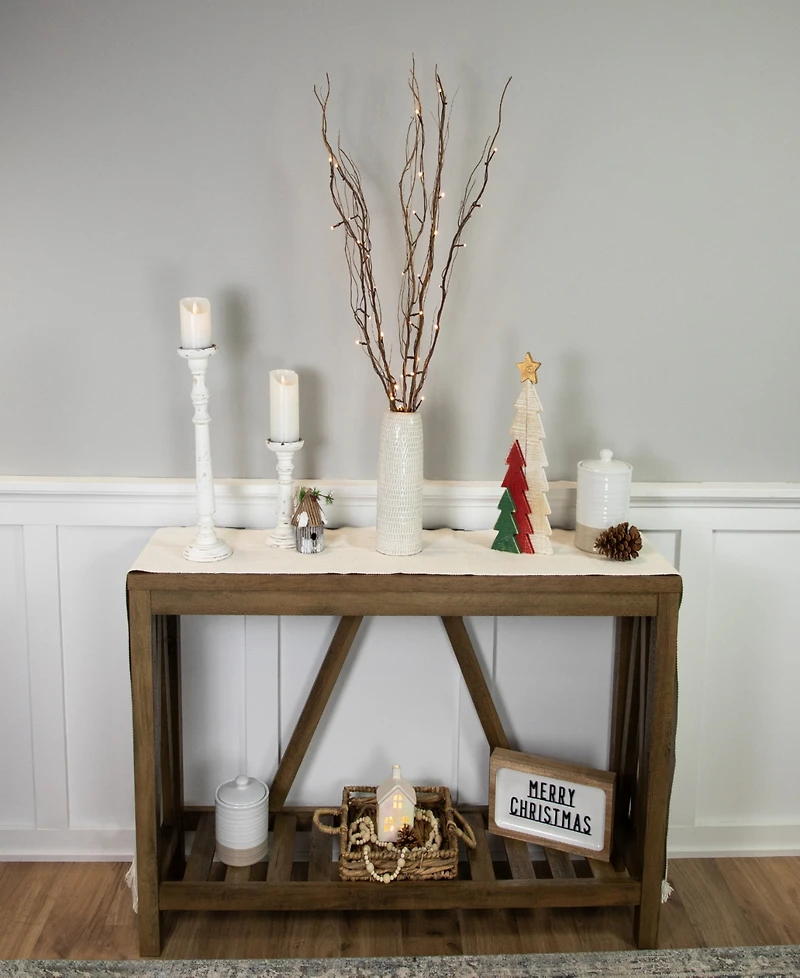Northlight 39" Light Emitting Diode (Led) Lighted Natural Branch Bundle Christmas Decoration Warm Lights