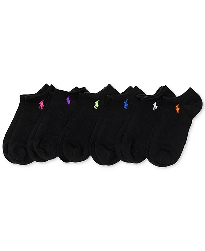 Polo Ralph Lauren Women's 6-Pk. Flat Knit Low-Cut Socks