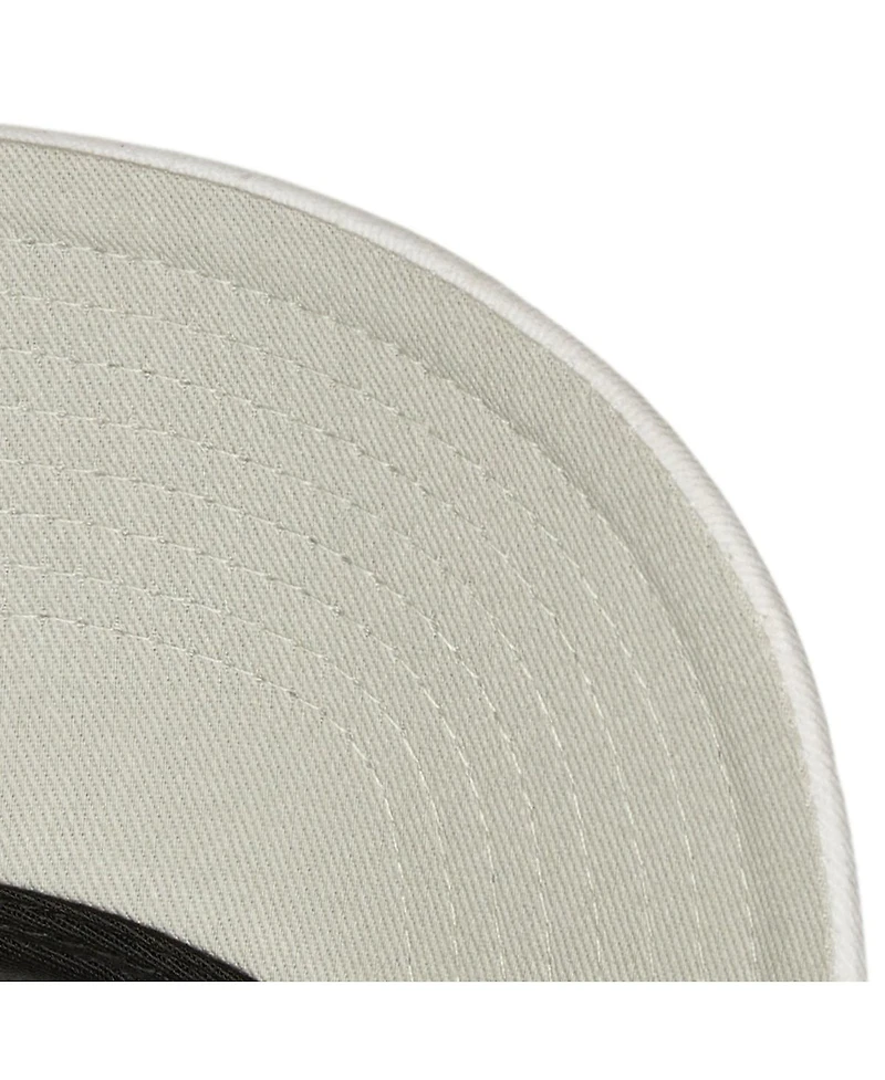 Men's Mitchell & Ness White Brooklyn Nets Hardwood Classics All In Retro Snapback Hat
