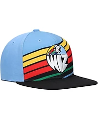 Men's Mitchell & Ness Sky Blue Sporting Kansas City Jersey Hook Snapback Hat