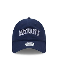 Women's New Era Navy New England Patriots Collegiate 9TWENTY Adjustable Hat
