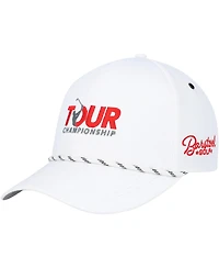Men's Barstool Golf White Tour Championship Patch Trucker Adjustable Hat