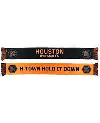 Men's and Women's Orange, Black Houston Dynamo Two-Tone Summer Scarf