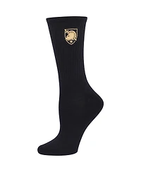 Women's ZooZatz Black, White Army Black Knights 2-Pack Quarter-Length Socks