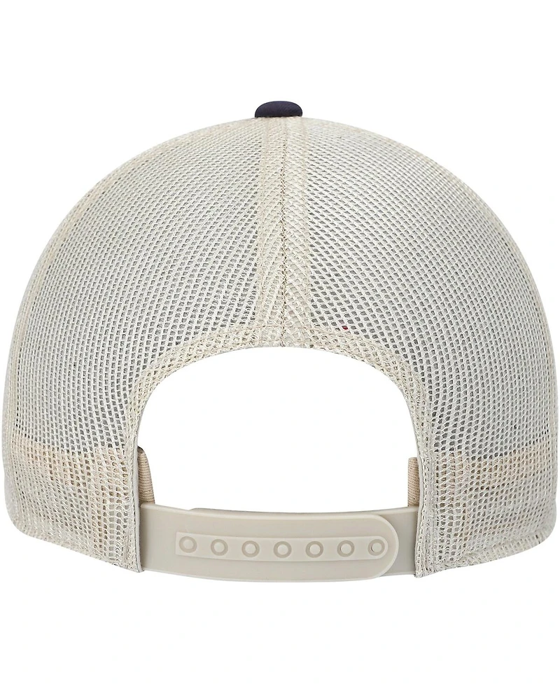 Men's American Needle Navy, Cream Pabst Blue Ribbon Orville Snapback Hat