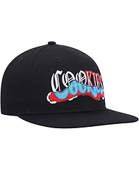 Men's Cookies Black Upper Echelon Snapback Hat