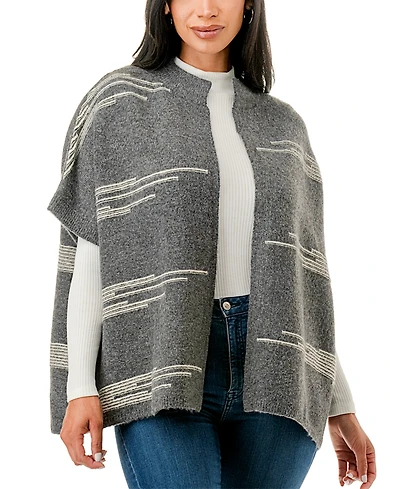 Marcus Adler Knit Stripe Topper Scarf