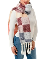 Marcus Adler Plaid Scarf