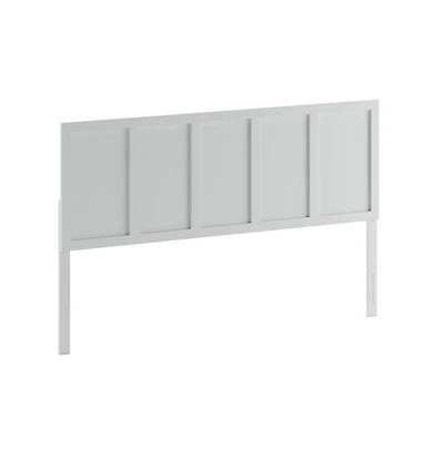 Merrick Lane Grady King Raised Panel Wooden Adjustable Headboard Only