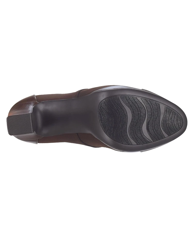 Impo Women's Olsen Stretch Lace Up Oxford Heeled Shooties