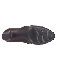 Impo Women's Olsen Stretch Lace Up Oxford Heeled Shooties