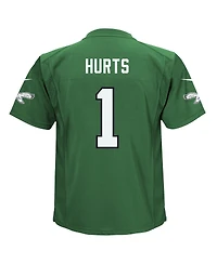 Nike Infant Boys and Girls Jalen Hurts Kelly Philadelphia Eagles Alternate Game Jersey