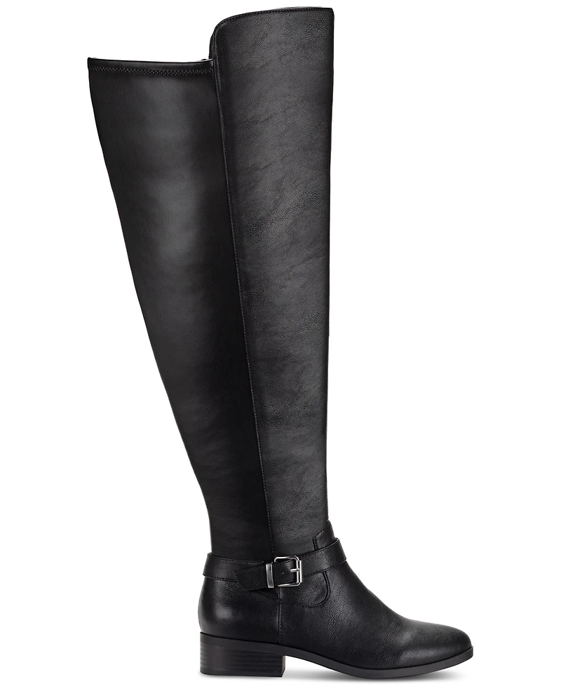 Style & Co Women's Charlaa Buckled Over-The-Knee Boots, Created for Macy's