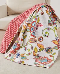 Levtex Clementine Spring Reversible Quilted Throw, 50" x 60"