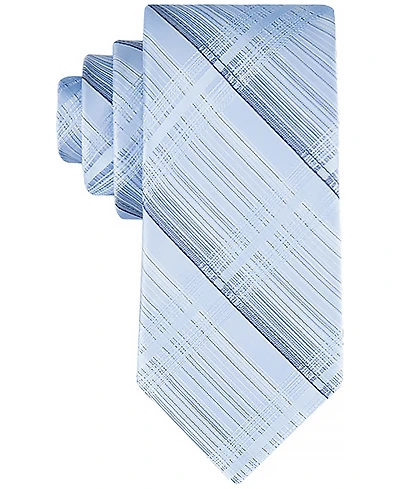 Calvin Klein Men's Ansel Shaded Plaid Tie