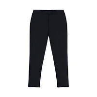 Hope & Henry Baby Girls Button Placket Ponte Pant