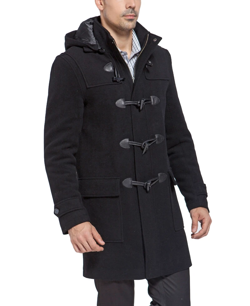 Bgsd Men Benjamin Wool Blend Classic Duffle Coat