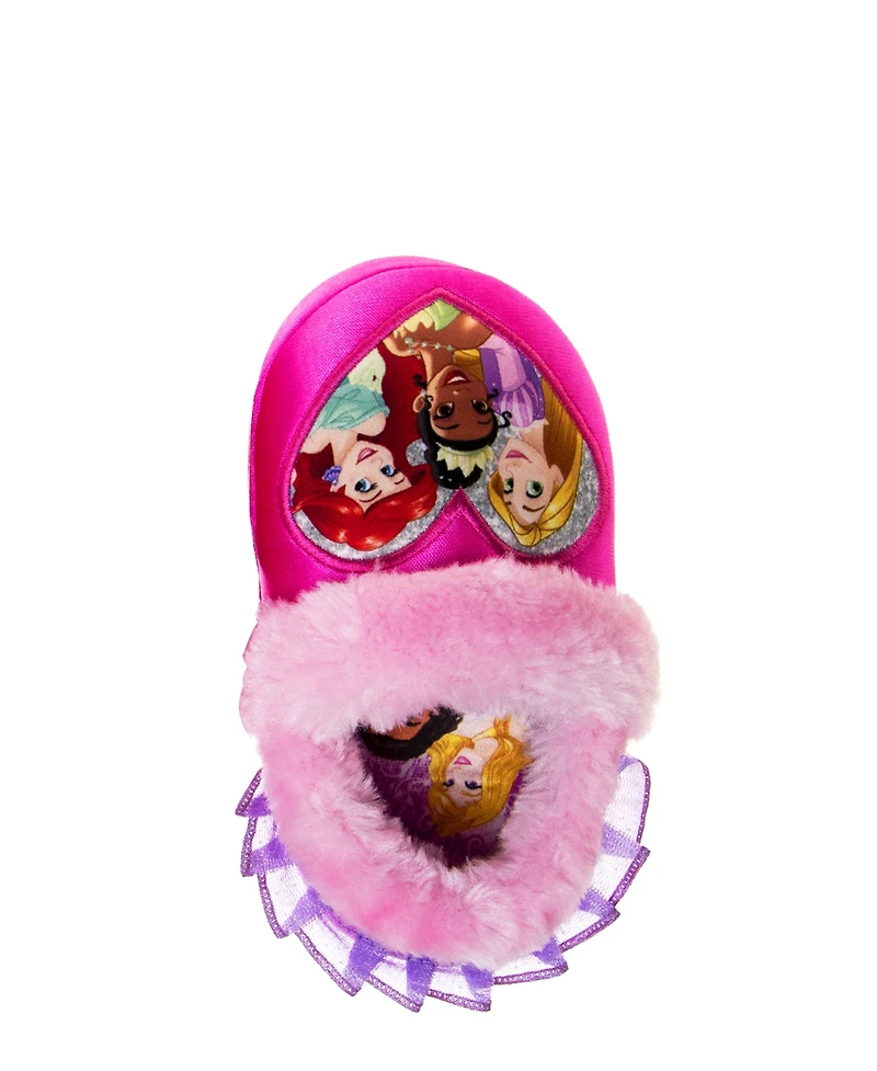 Disney Toddler Girls Princess Favorite Dual Sizes House Slippers