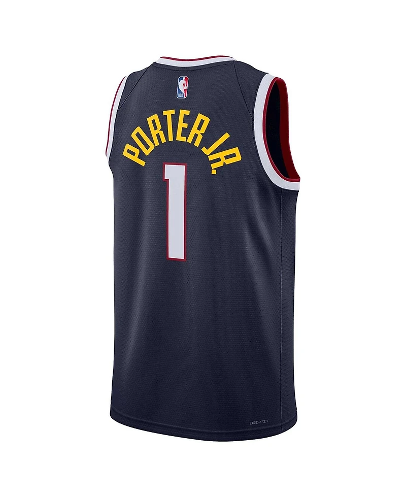 Men's and Women's Nike Michael Porter Jr. Navy Denver Nuggets Swingman Jersey - Association Edition