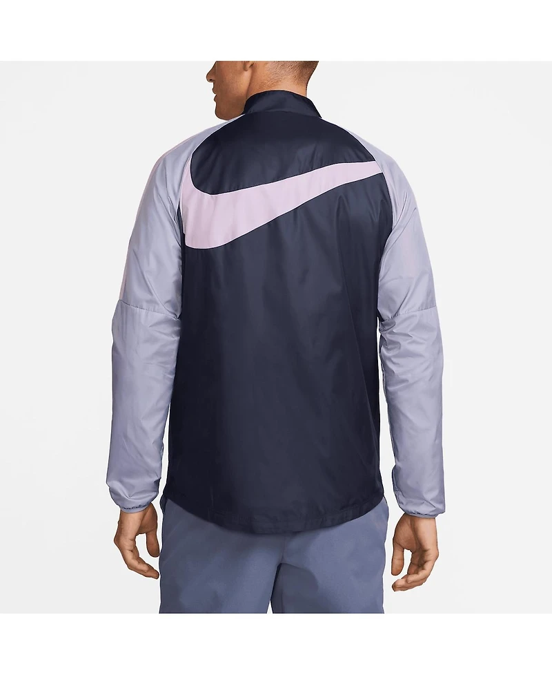 Men's Nike Navy Tottenham Hotspur Academy Awf Raglan Full-Zip Jacket
