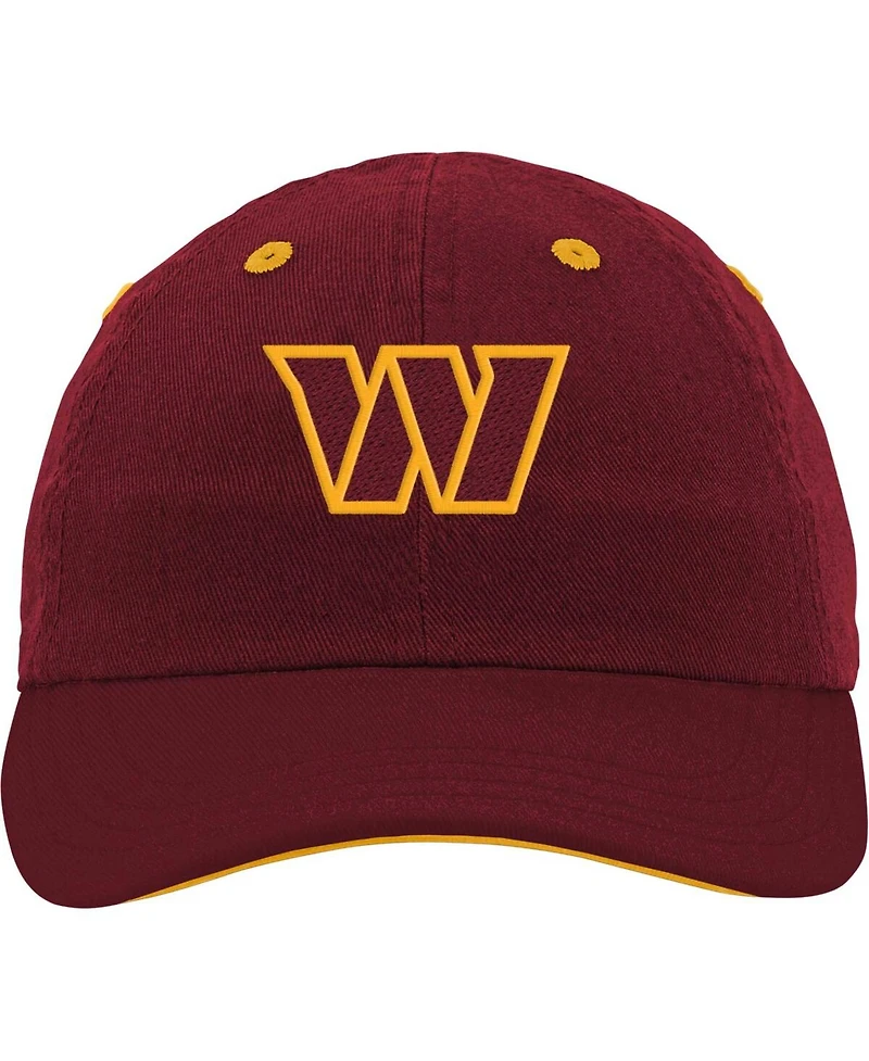 Infant Boys and Girls Burgundy Washington Commanders Team Slouch Flex Hat