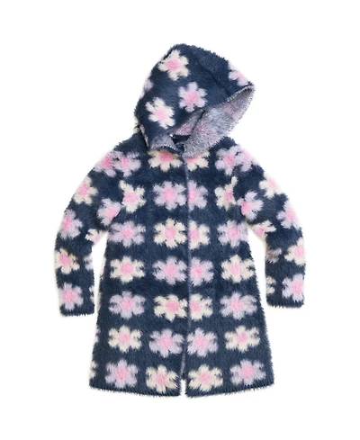 Imoga Collection Little Girls d FW23 Daisy Fancy Yarn Long Cardigan
