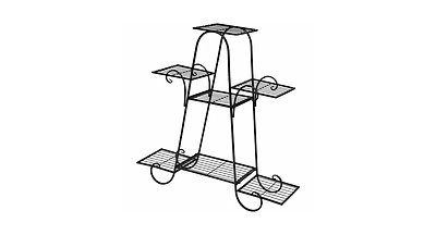 7 Tier Metal Patio Plant Stand