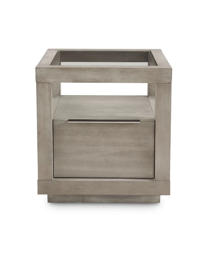 Tivie 22" Wood End Table