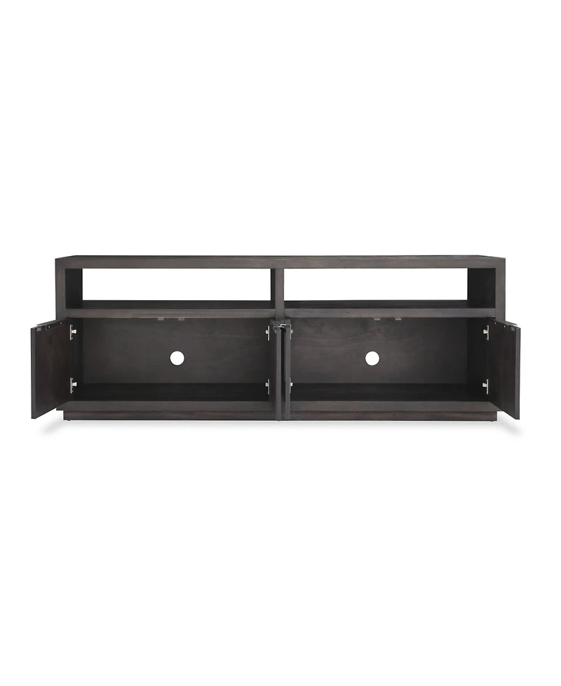 Tivie 74" Wood Entertainment Console