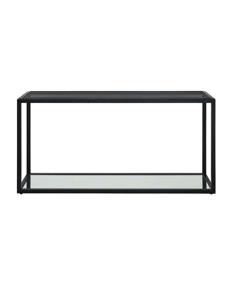 Ellis 60" Glass and Metal Console Table