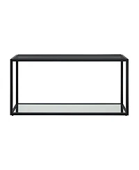 Ellis 60" Glass and Metal Console Table
