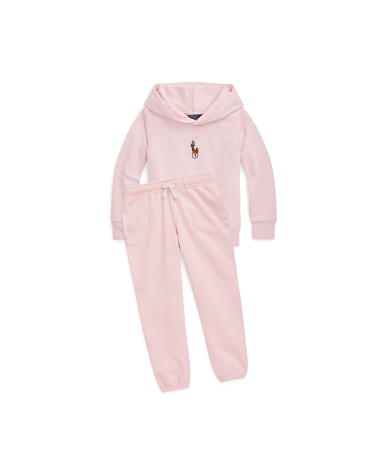 Polo Ralph Lauren Toddler and Little Girls Fleece Jogger Pants