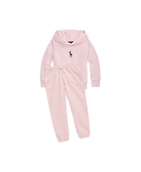 Polo Ralph Lauren Toddler and Little Girls Fleece Jogger Pants