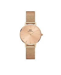 Daniel Wellington Women's Petite Unitone Rose Gold-Tone Stainless Steel Watch 28mm