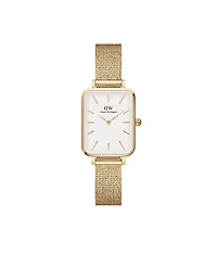 Daniel Wellington Women's Quadro Evergold Gold-Tone Stainless Steel Watch 20 x 26mm