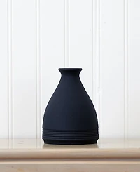 Nearly Natural 10" Cone Stone Vase Matte