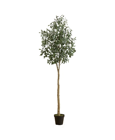 Nearly Natural 84" Artificial Olive Tree