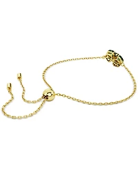 Swarovski Gold-Tone Idyllia Green Crystal Bracelet
