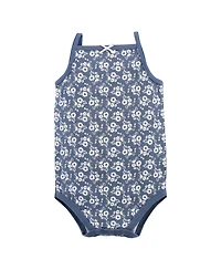 Hudson Baby Girls Soft Cotton Sleeveless Onesies