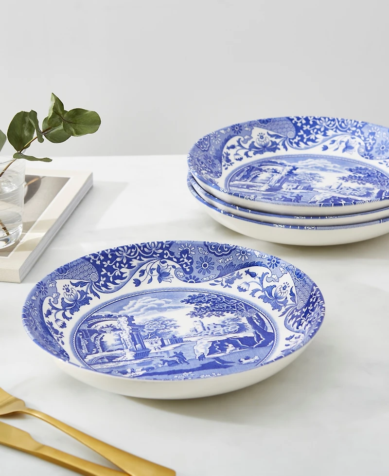 Spode Blue Italian 5-Piece Pasta Serving Set