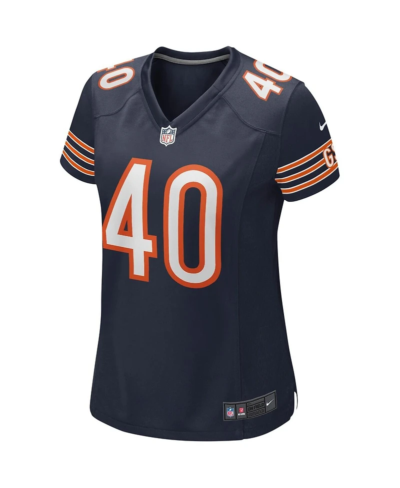 Women's Nike Gale Sayers Navy Chicago Bears Game Retired Player Jersey