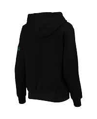 Women's Black Notre Dame Fighting Irish Big Logo Pullover Sweatshirt