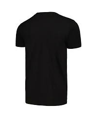Men's and Women's Mad Engine Black Flash Burst T-shirt